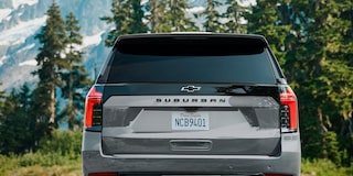 Vista trasera de la Chevrolet Suburban.