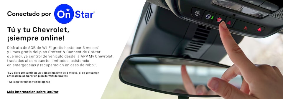 Banner de Chevrolet OnStar.