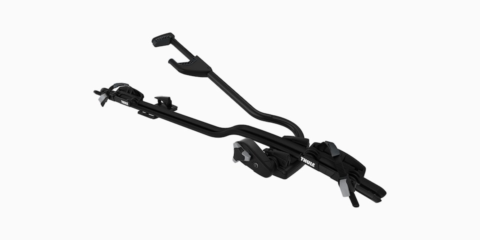 Lleva tu bicicleta a bordo de tu camioneta Chevrolet Montana con el portabicicletas Thule Proride Black