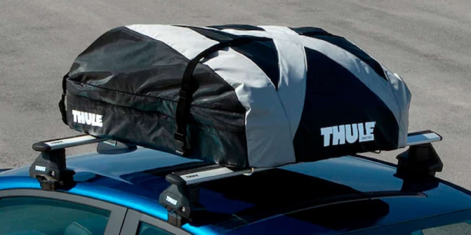 El portamaletas de techo es ideal para transportar todo en la camioneta Chevrolet Montana