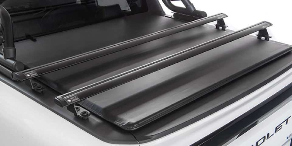 Aumenta la capacidad de transporte con la barra transversal de caja para Chevrolet Montana