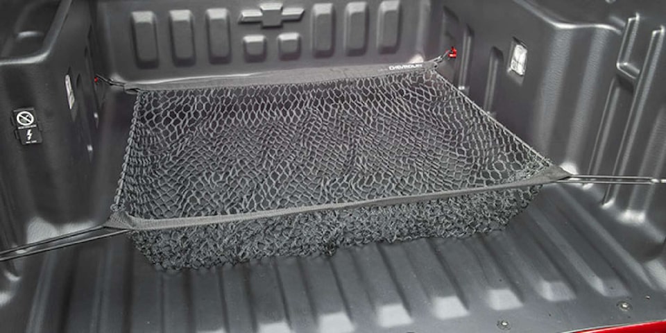 Acomoda todo con la red de carga horizontal para Chevrolet Montana