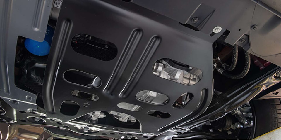 Protege de impactos tu camioneta Chevrolet Montana con el protector de cárter