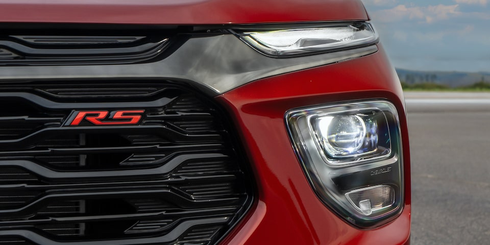 Vista en detalle de la parrilla frontal de la Chevrolet Montana.