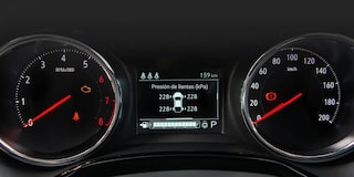 Indicadores del tablero de la Chevrolet Montana en una vista en detalle.