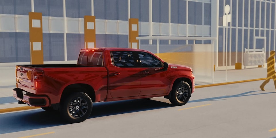 La nueva camioneta Chevrolet All New Silverado Trail Boss Z71 cuenta con frenado por peaton