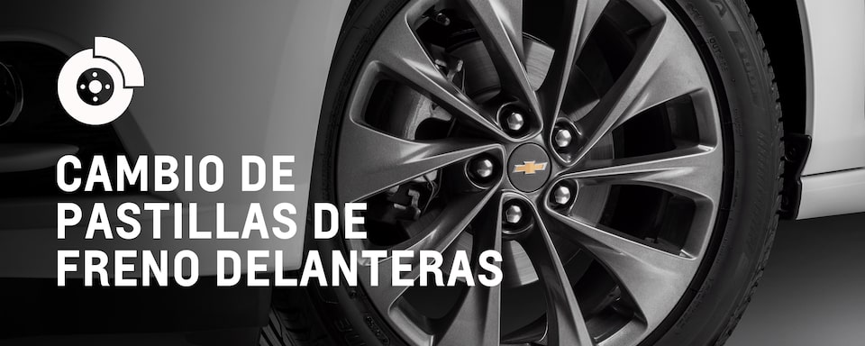 Realiza el cambio de pastillas de freno delanteras en el servicio de posventa Chevrolet