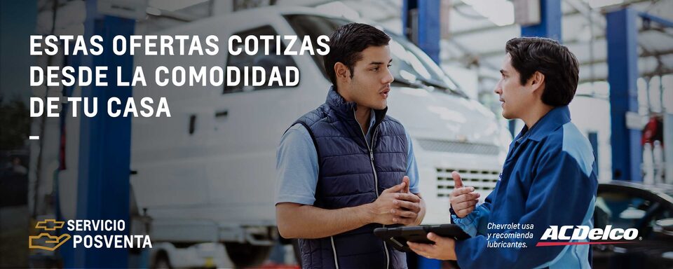 Chevrolet - Ofertas de Postventa Ecuador