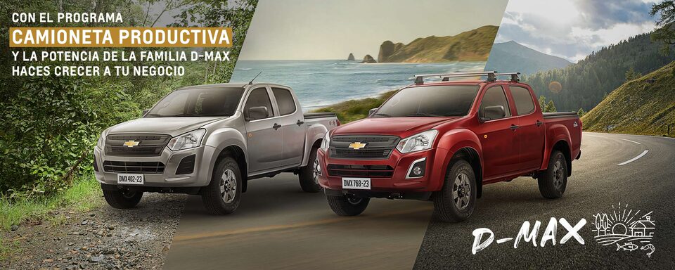 Conoce los beneficios del programa Camioneta Productiva de Chevrolet