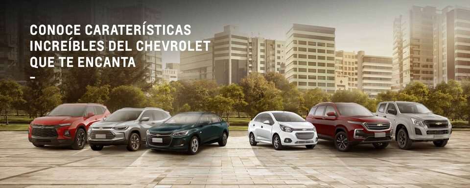 Chevrolet Ecuador - Fichas técnicas - Conoce más
