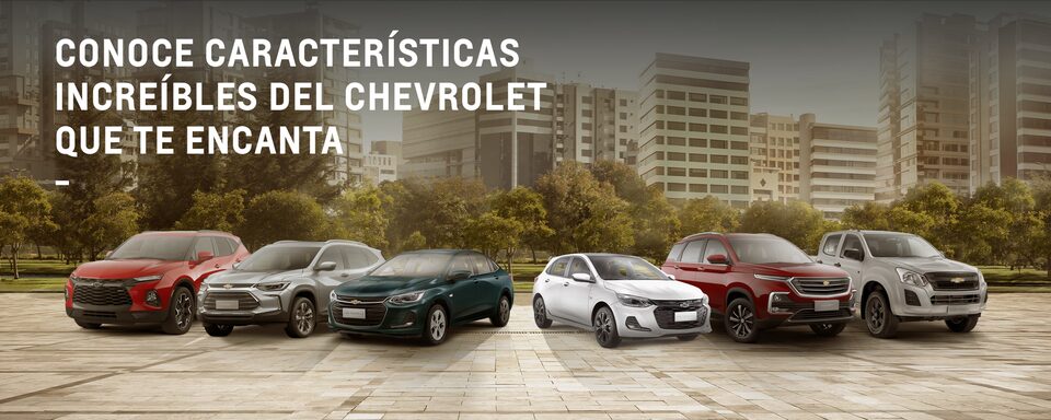 Chevrolet Ecuador - Fichas técnicas