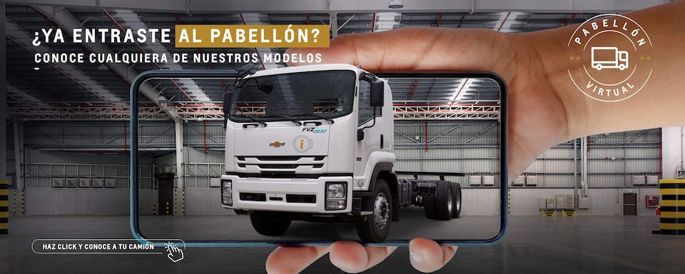 Chevrolet Ecuador - Conoce el Pabellón Virtual de Camiones
