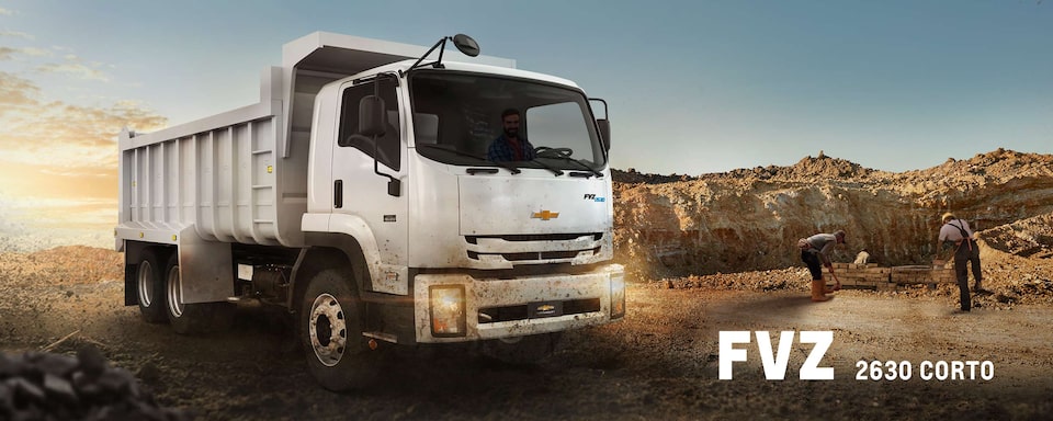 Camion Chevrolet FVZ 2630 volqueta grande