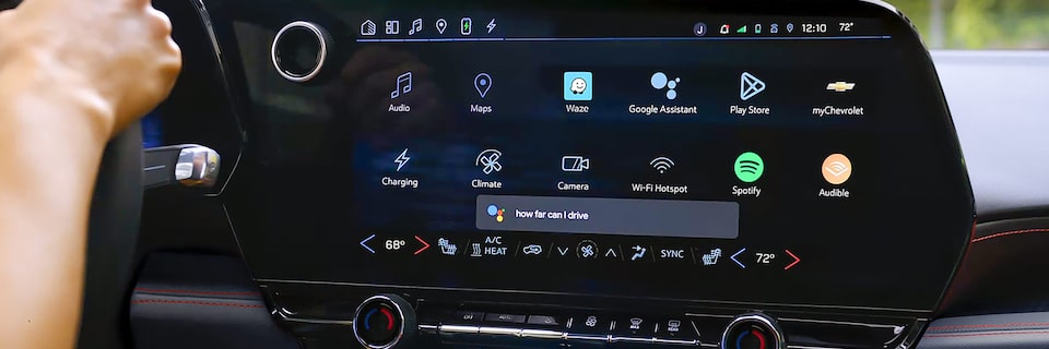 Chevrolet Blazer EV - Detalle pantalla