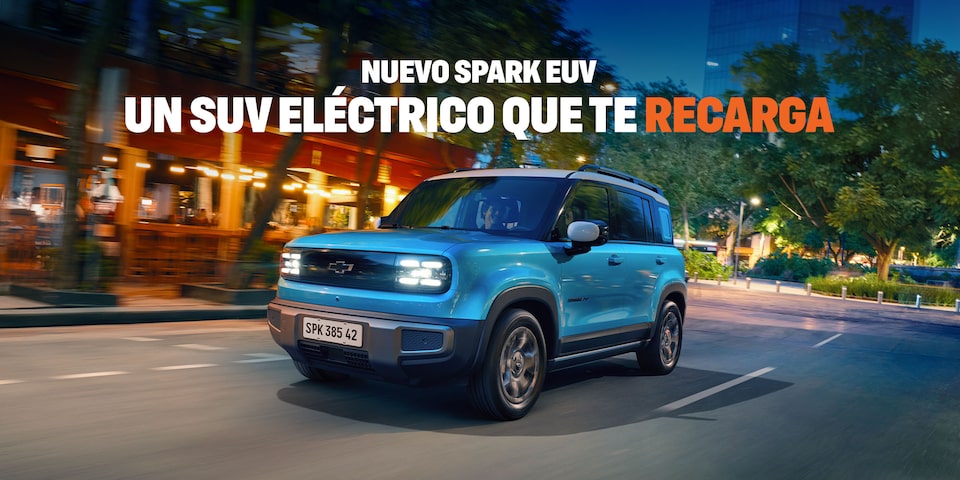 Descubre el nuevo Chevrolet Spark EUV, Un SUV Eléctrico que te recarga