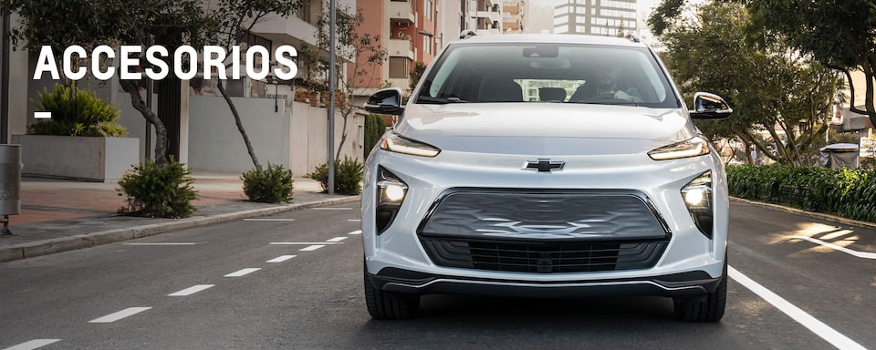 Personaliza tu carro eléctrico con los accesorios originales Chevrolet diseñados para tu Bolt EUV