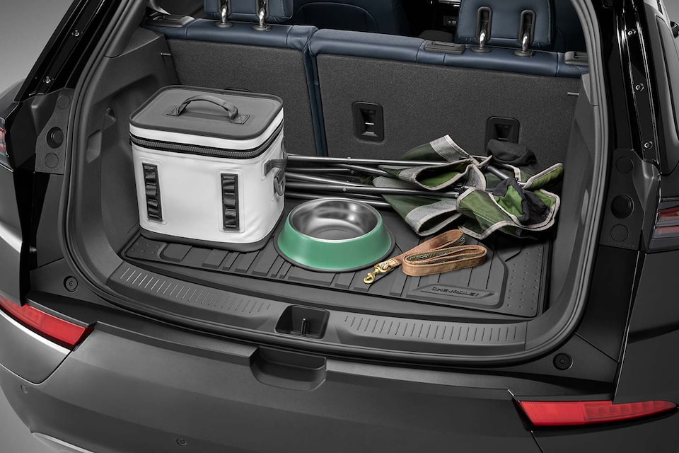 Las alfombras all weather ayudan a mantener el maletero de tu Chevrolet Bolt EUV en condiciones óptimas