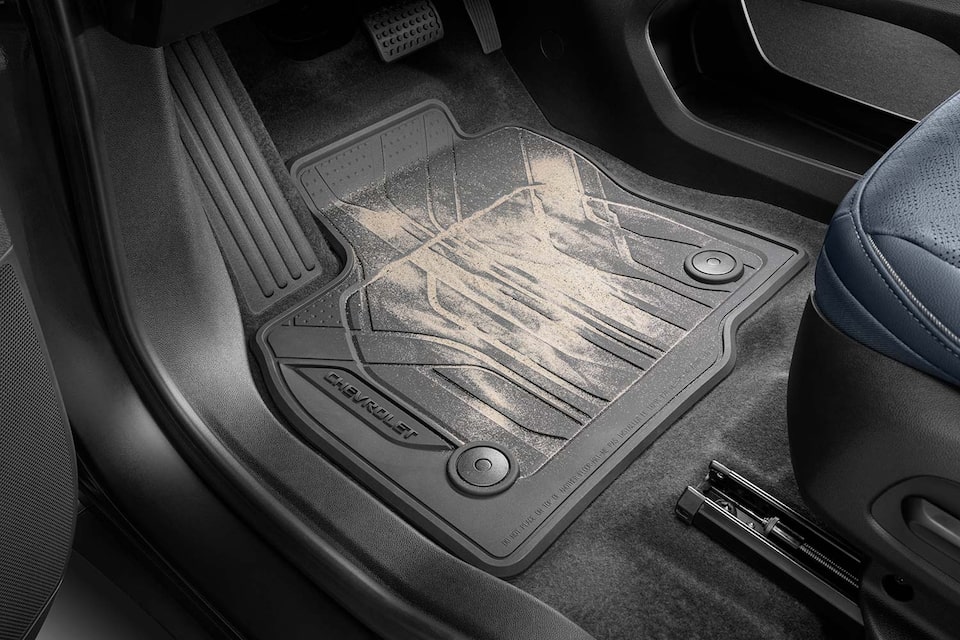 Cuida de la suciedad tu Chevrolet Bolt EUV con las alfombras all weather