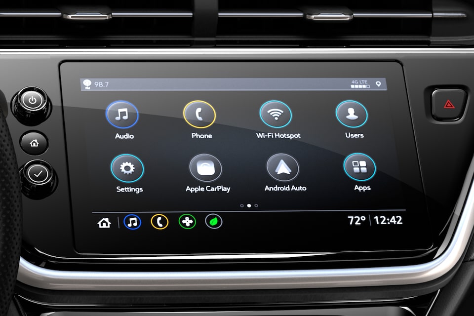Chevrolet Bolt EUV - Entretenimiento en pantalla