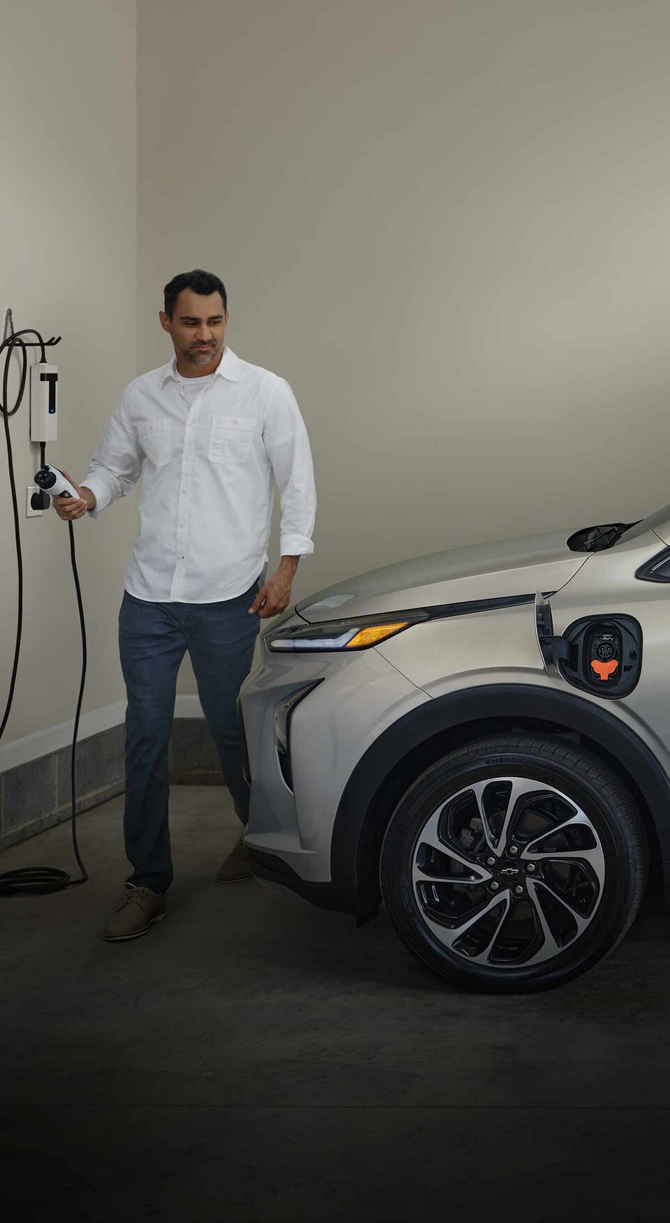 Los vehículos eléctricos Chevrolet pueden ser cargados en tu casa