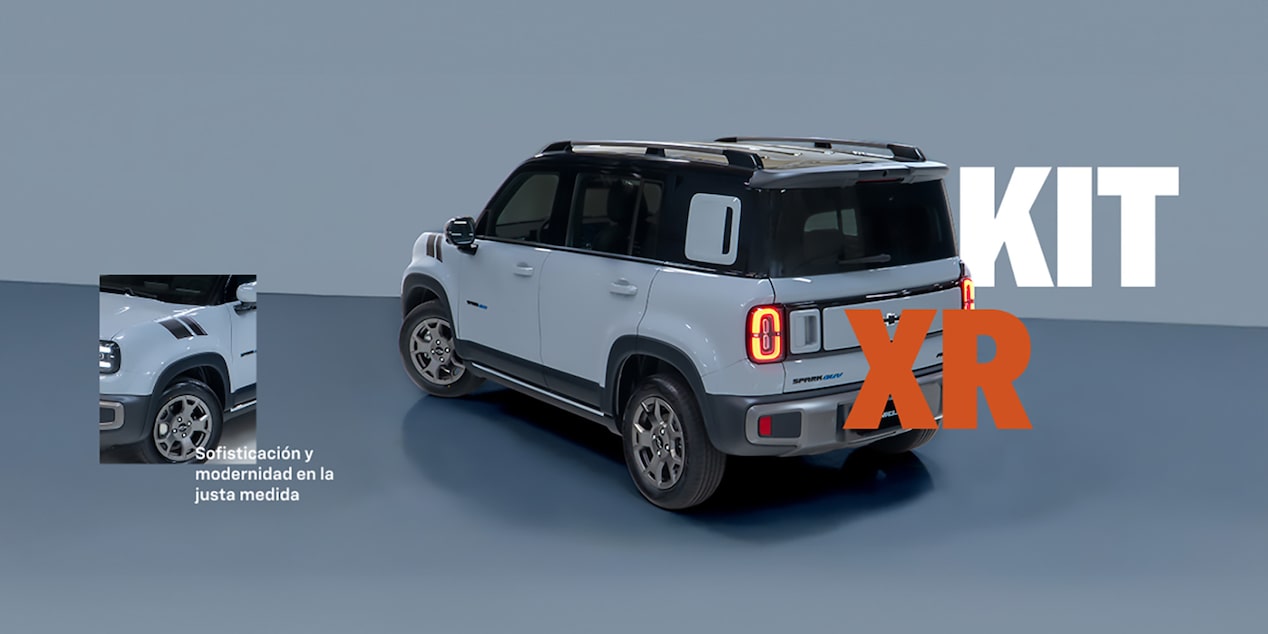 Kit XR, sofisticación y modernidad en la justa medida.